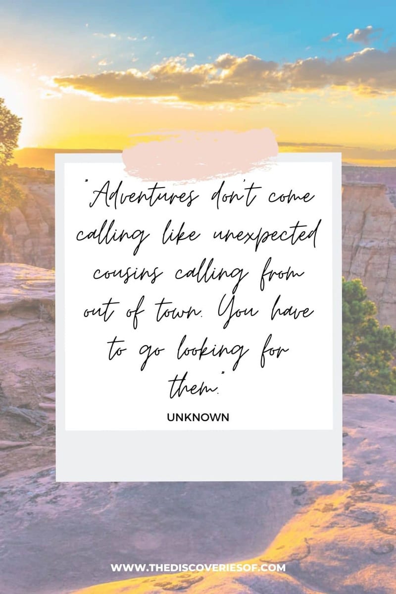 Adventures Don't Come Calling