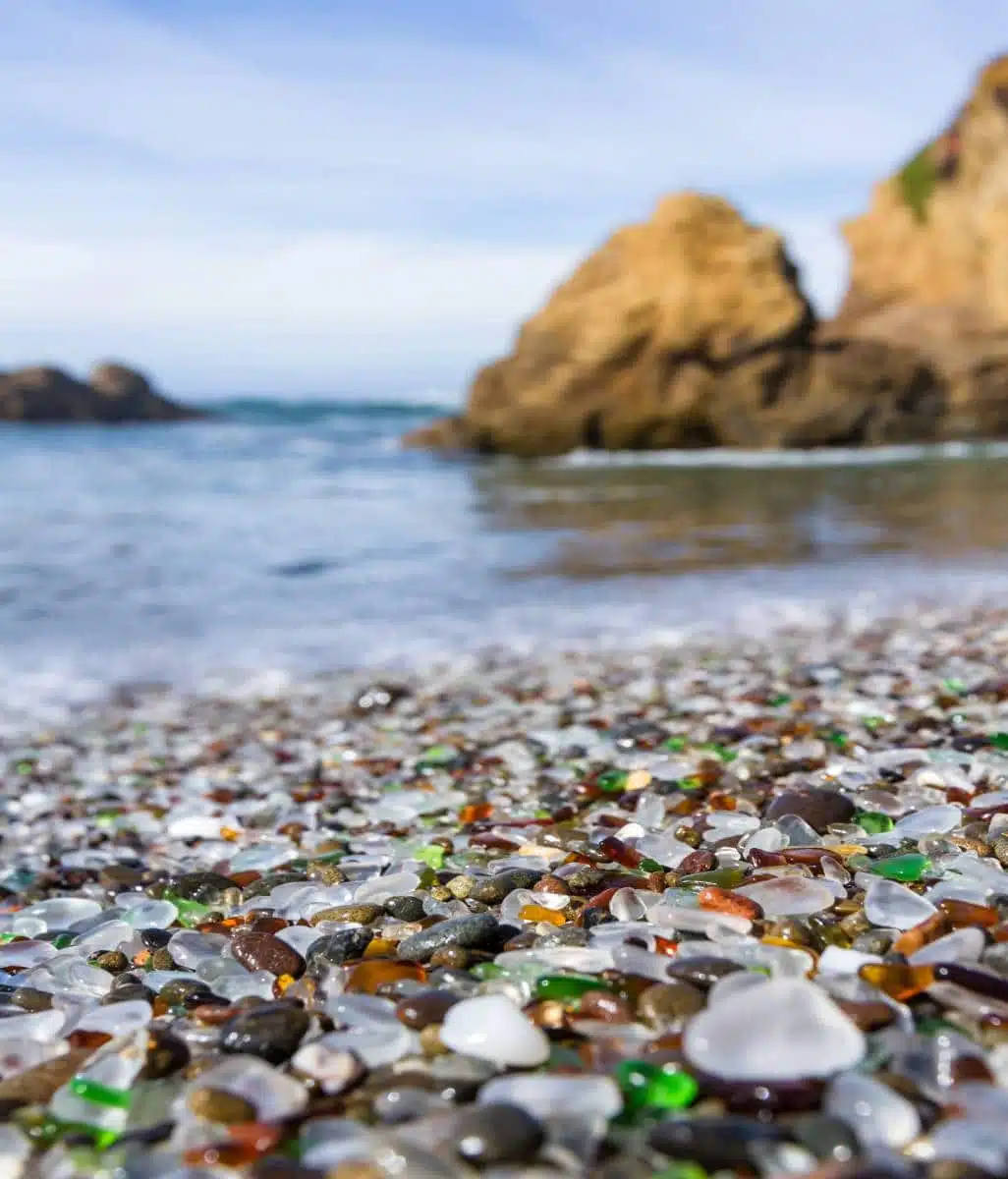 Glass beach