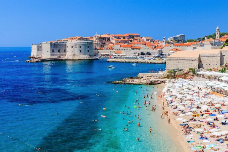 Stunning Beaches in Dubrovnik