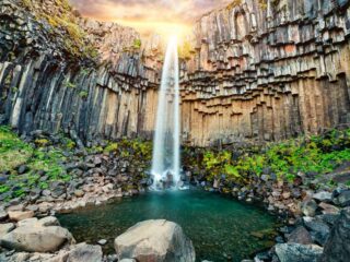 Iceland Landmarks - Svartifoss