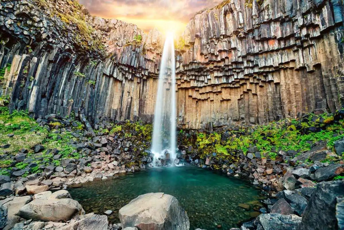 Iceland Landmarks - Svartifoss