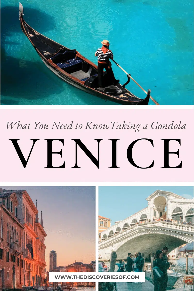 Taking a Gondola in Venice: What You Need to Know