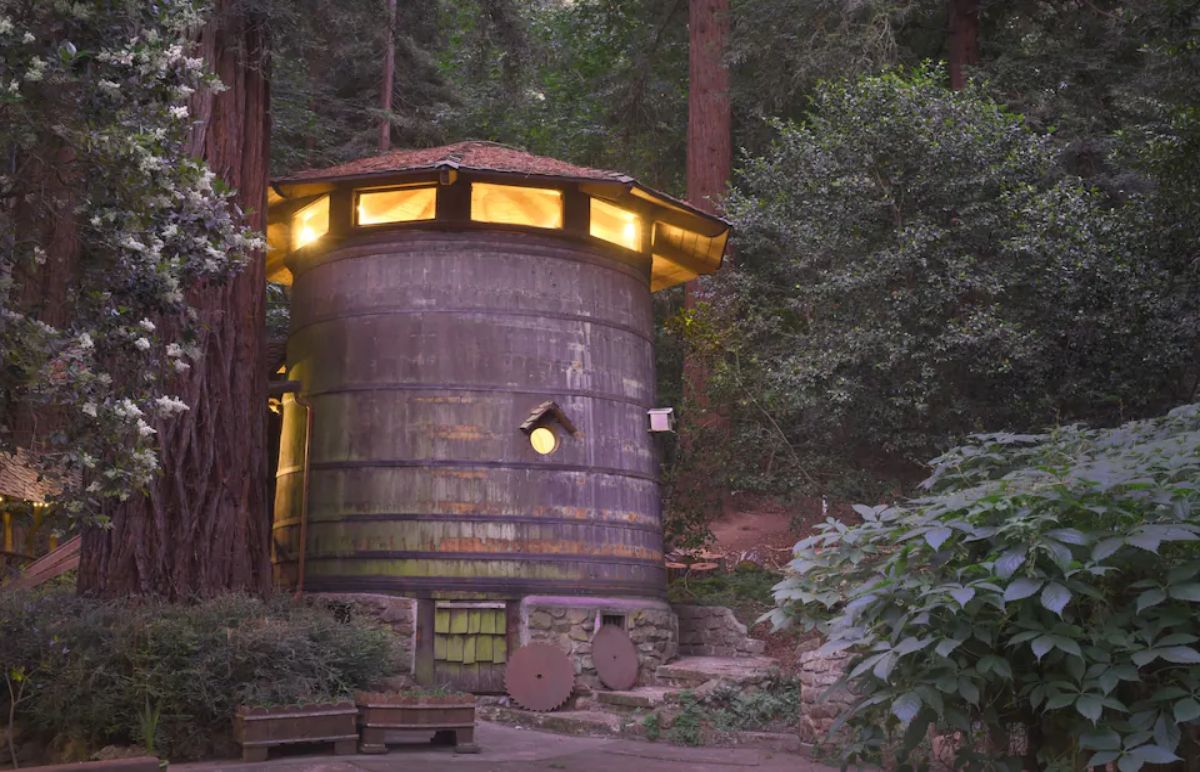 Wine Barrel Airbnb 