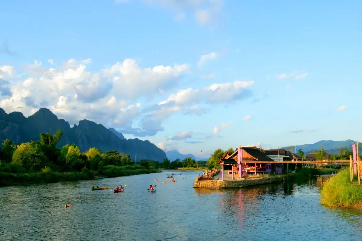Nam Song River Laos