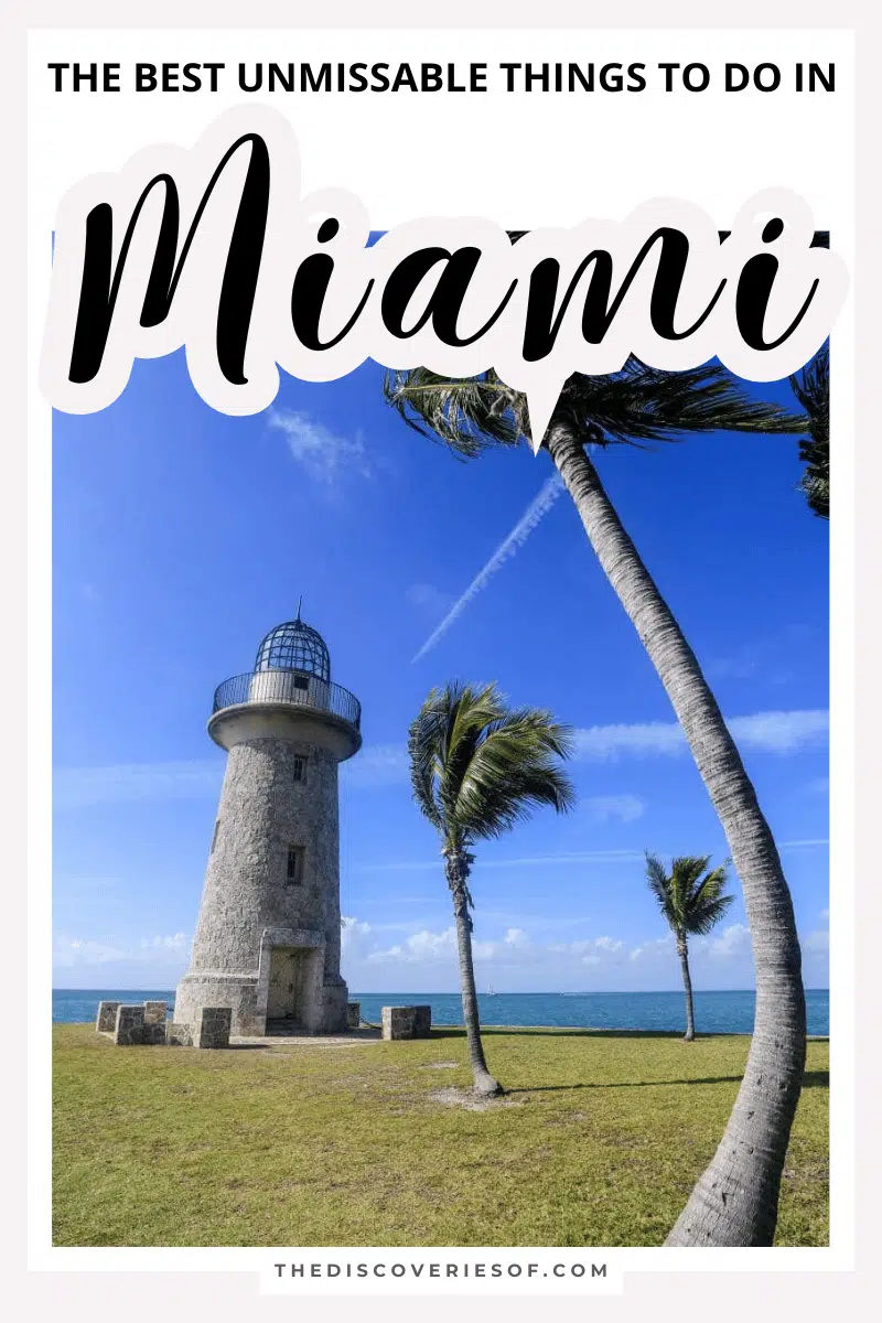 The Best Things to do in Miami