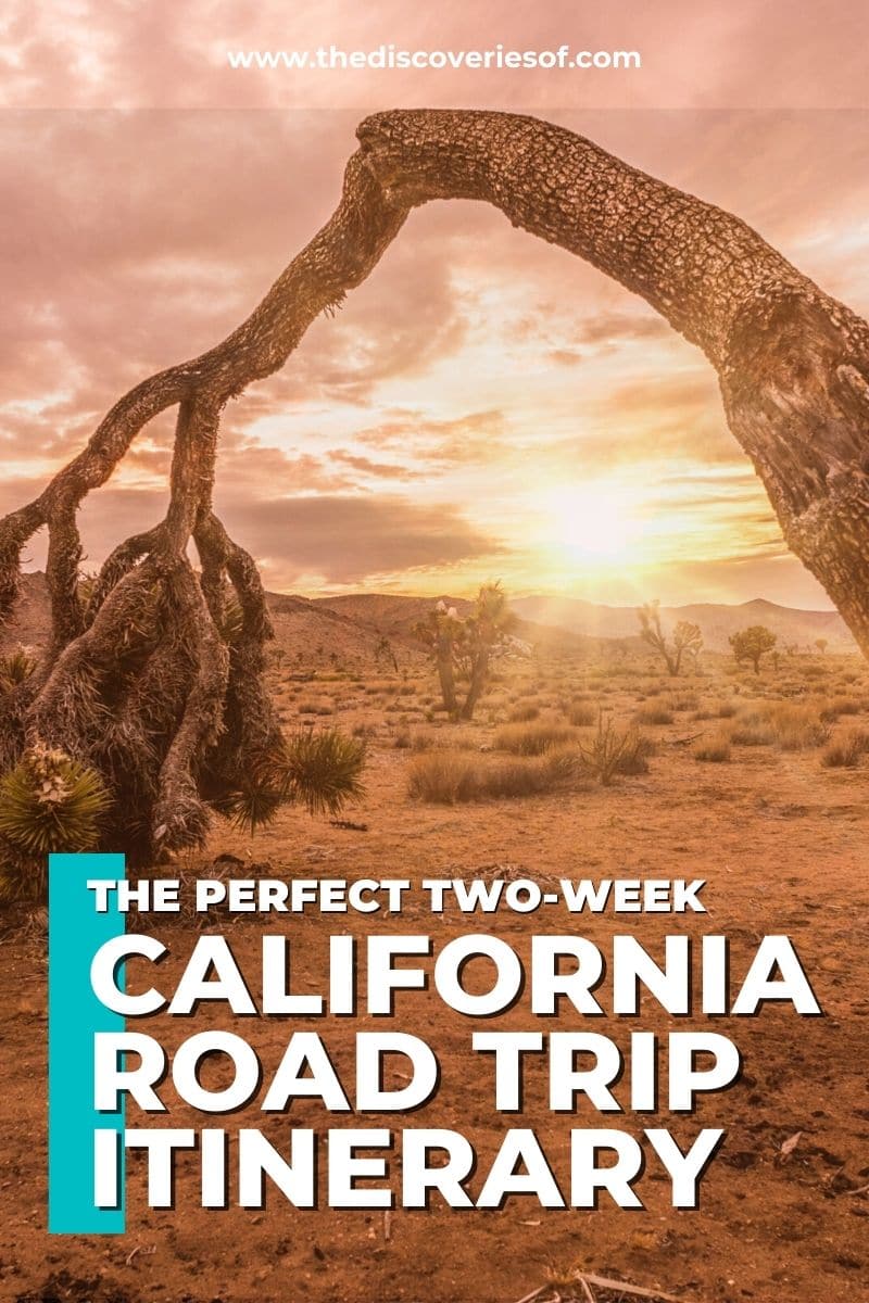 2 Week California Road Trip Itinerary