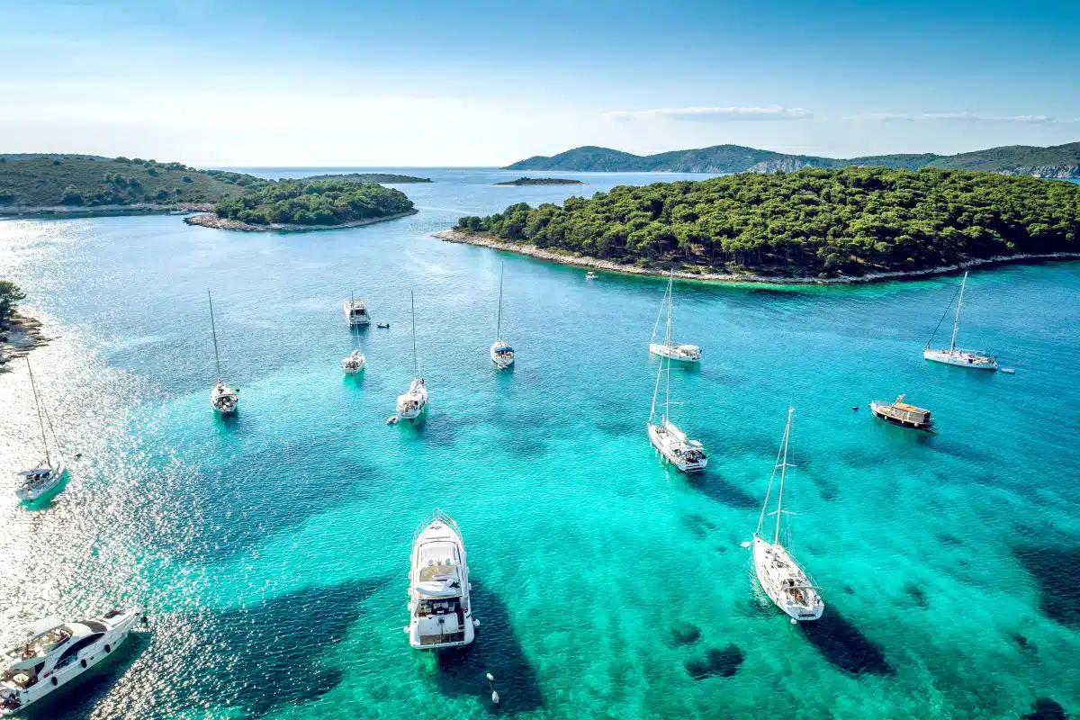 Views of Adriatic islands