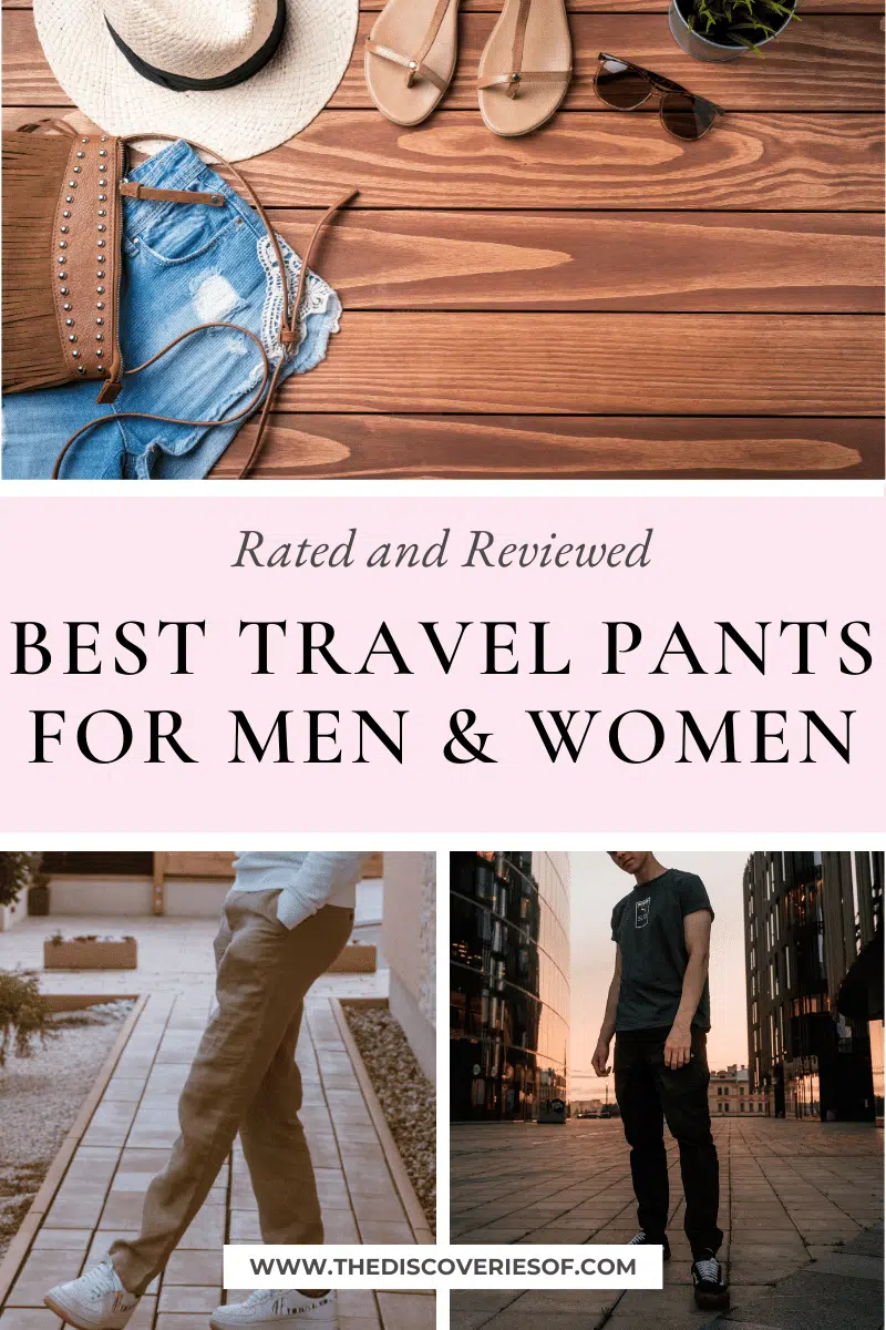 Best Travel Pants For Men & Women Rated and Reviewed