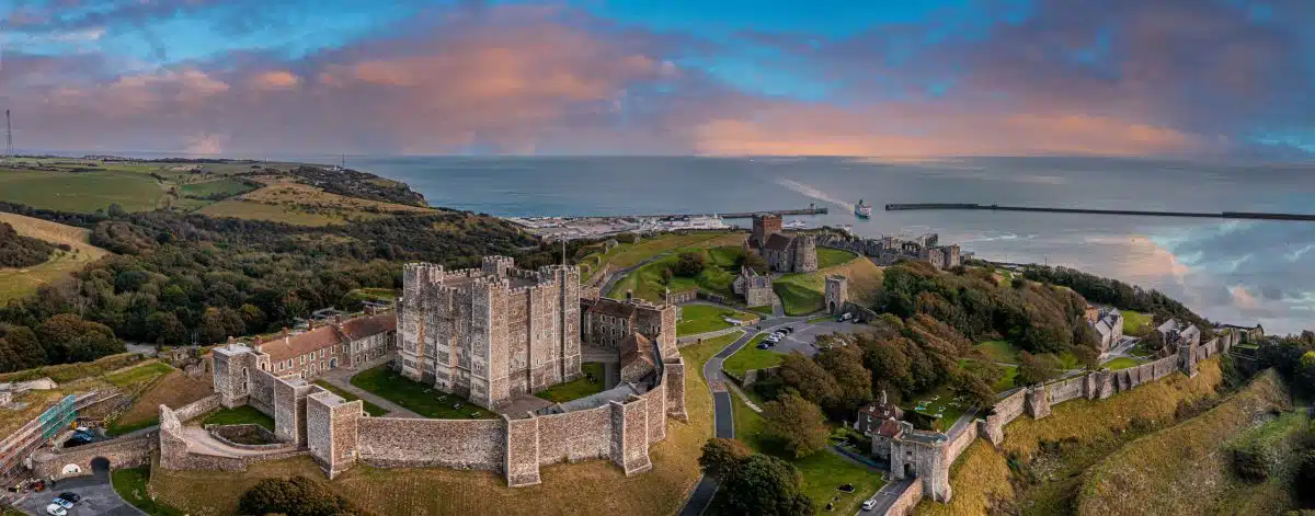 View of Dover Castle