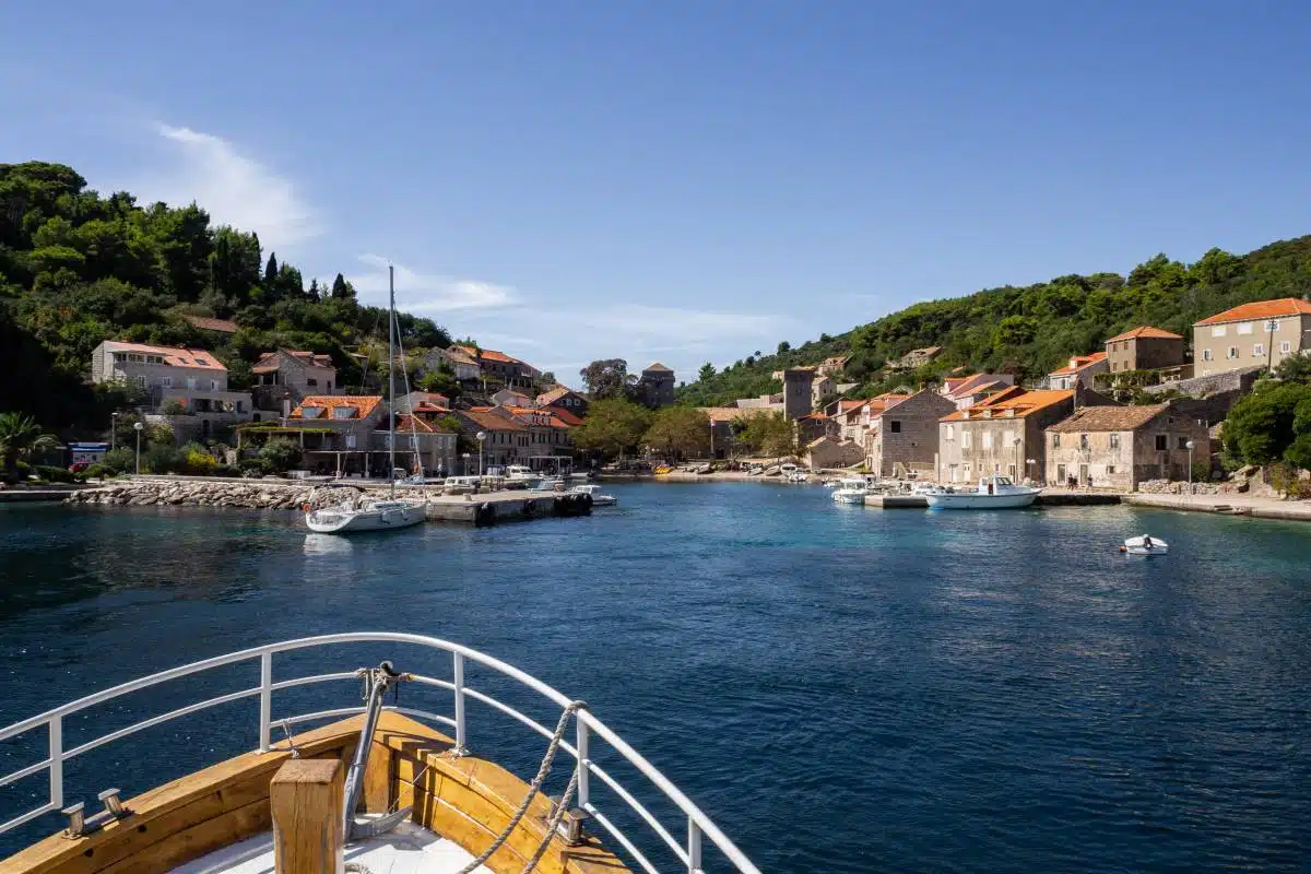 Boat tour of Elaphiti Islands