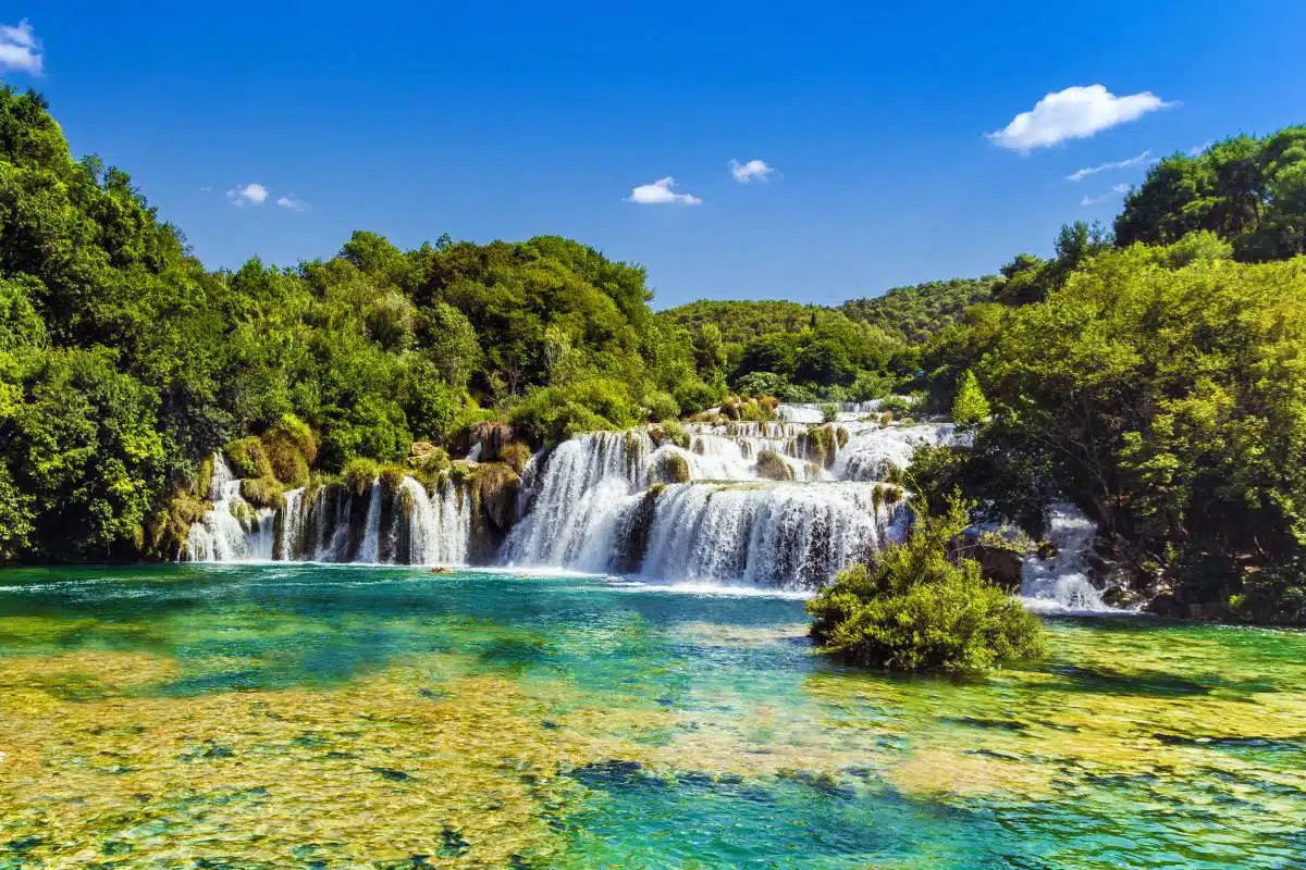 Waterfall at Krka National Park