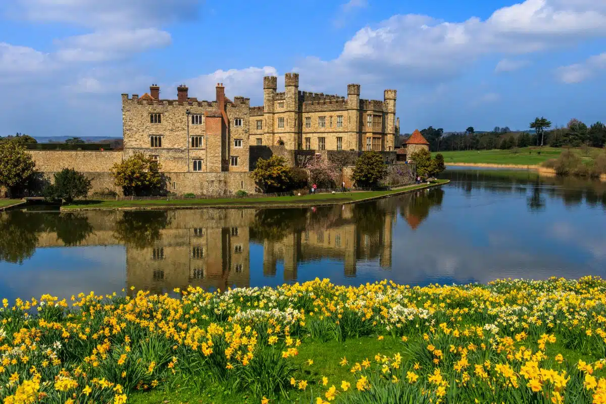 View of Leeds Castle