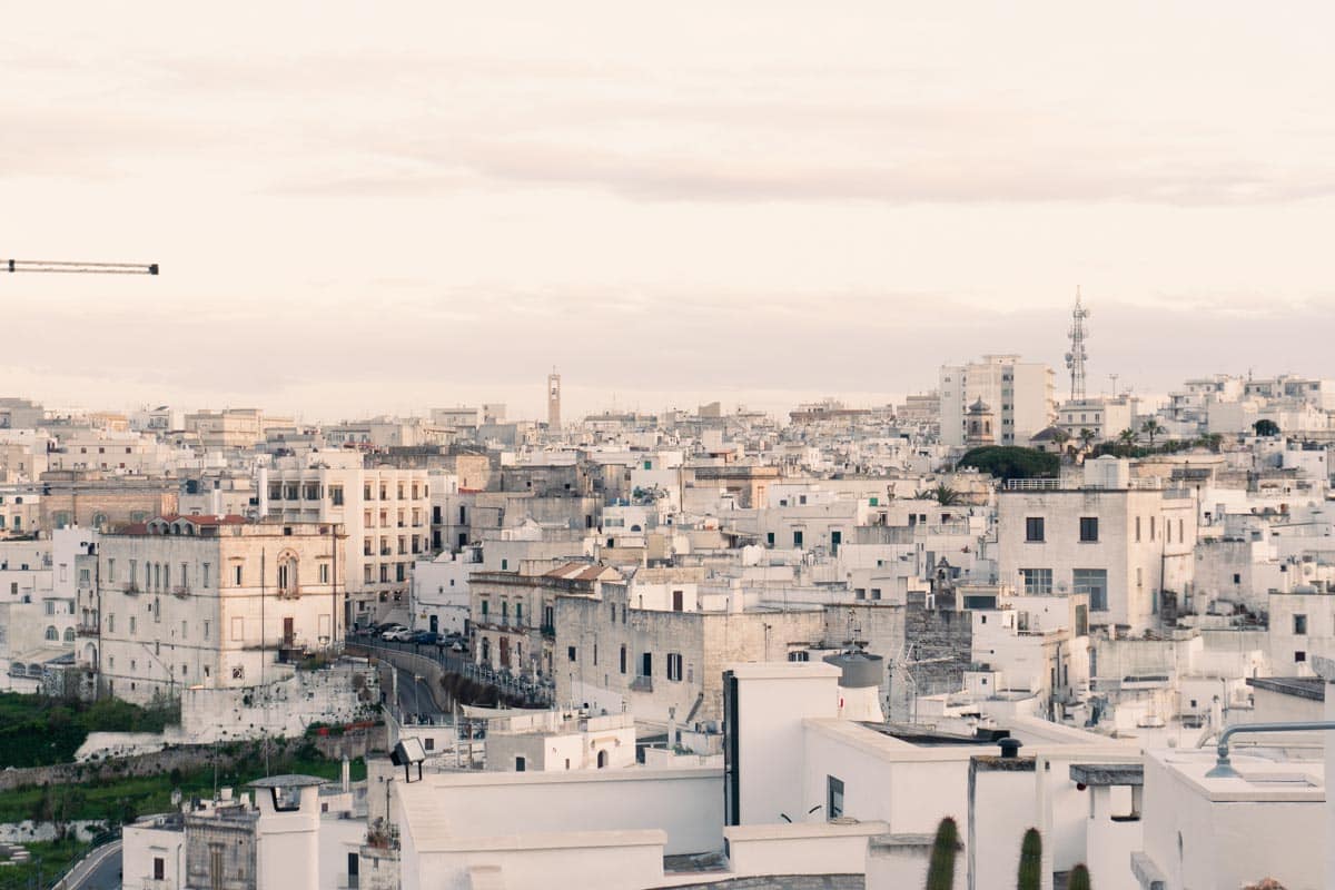 Views of puglia from above