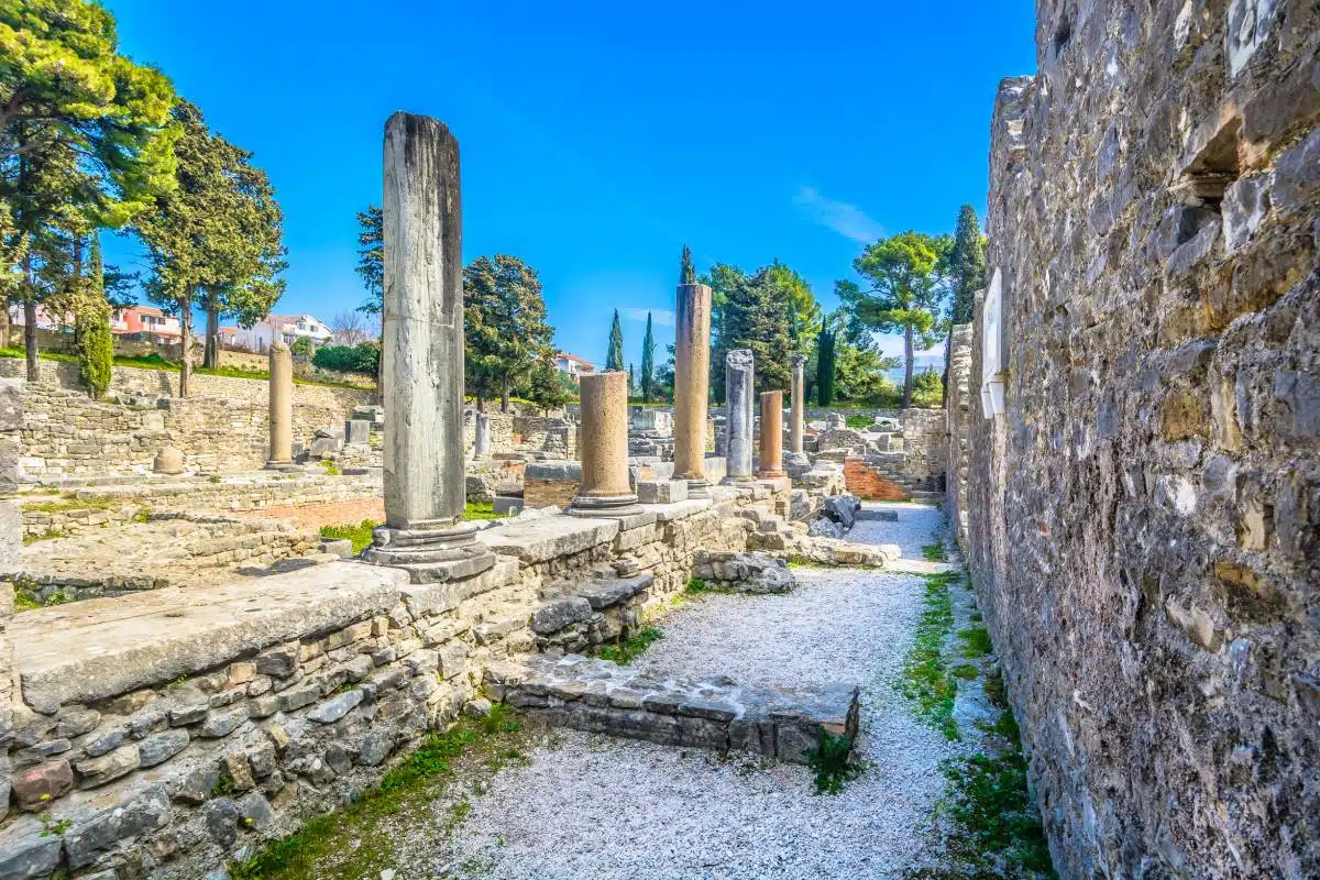 Ruins in Salona