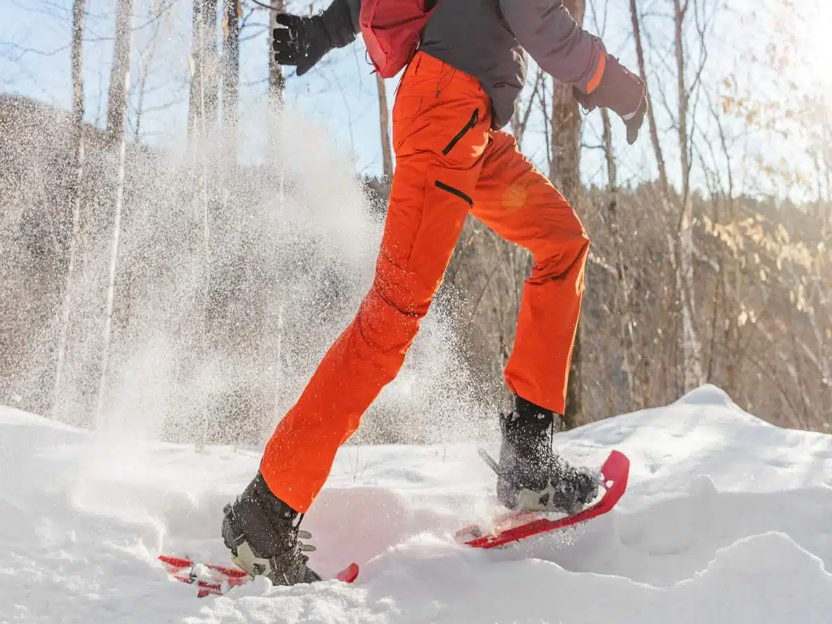 Snowshoeing