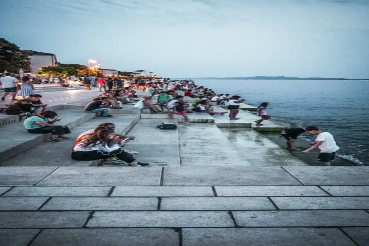 The sea organ, Zadar