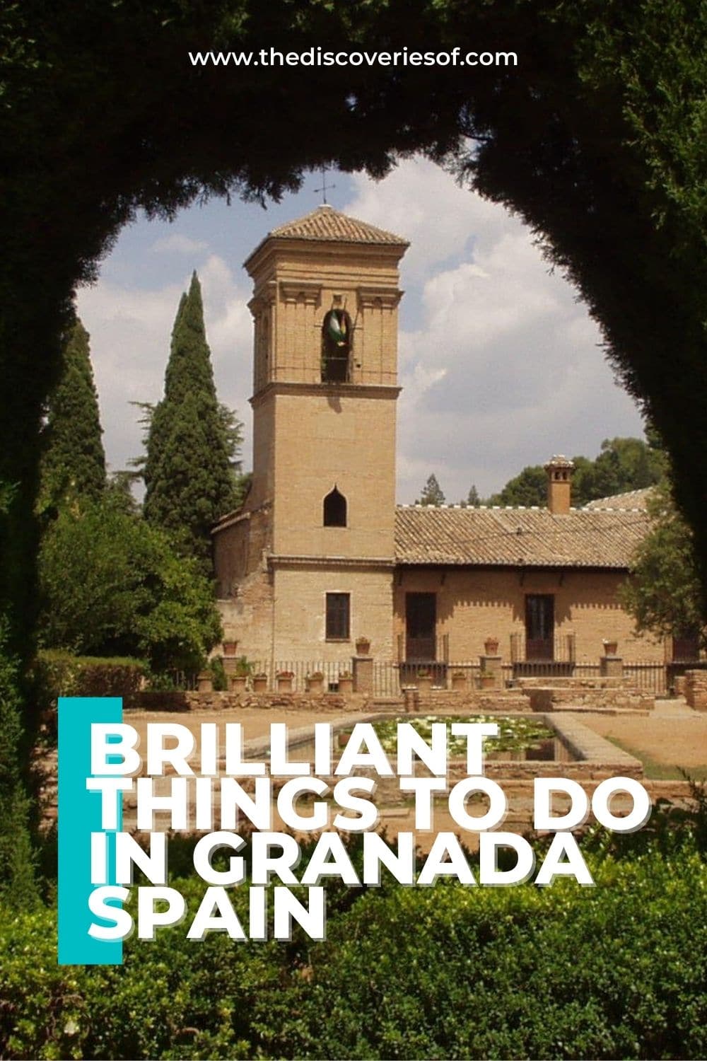 Things to do in Granada Spain Pin