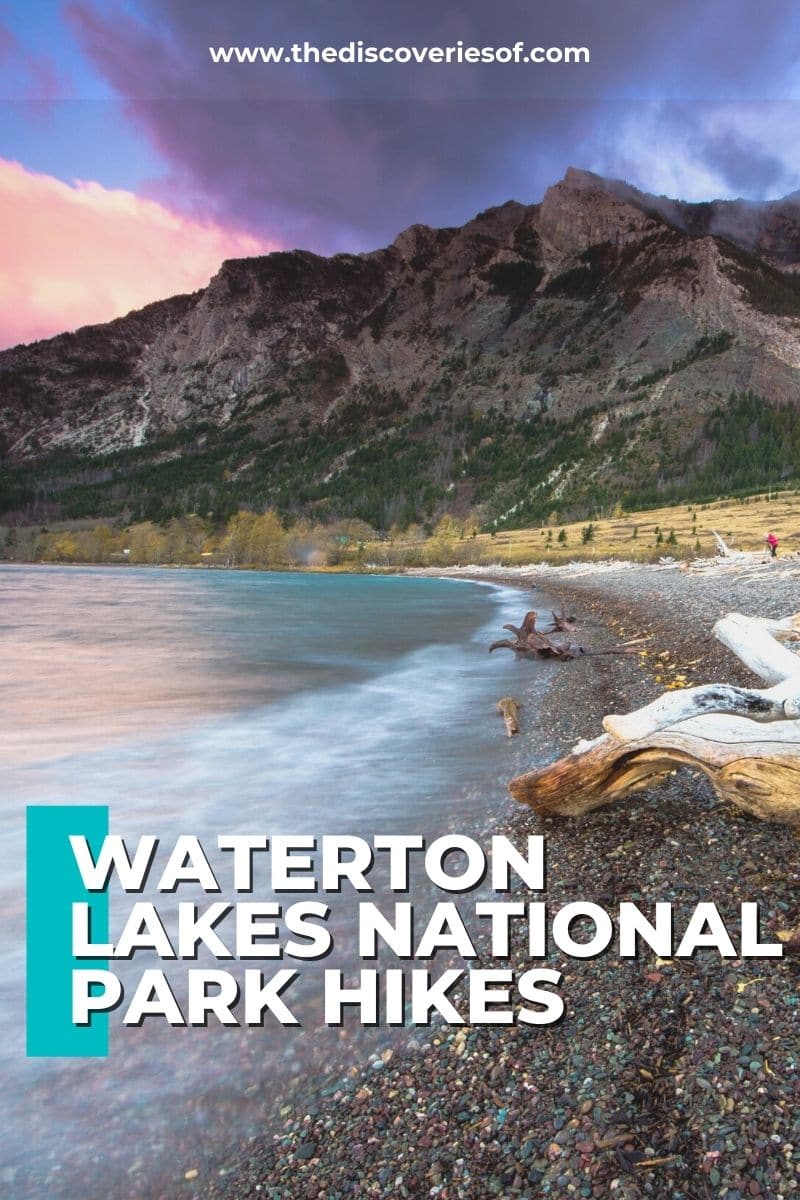 Waterton lakes hikes