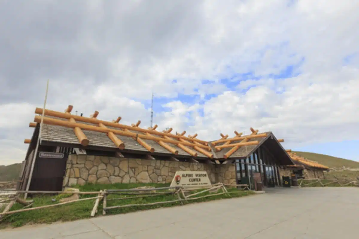 Alpine Visitors Center on Colorado