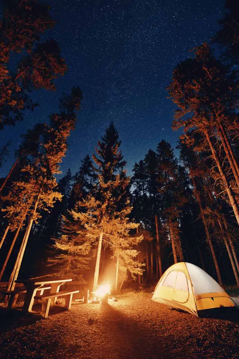 Camping in Jasper