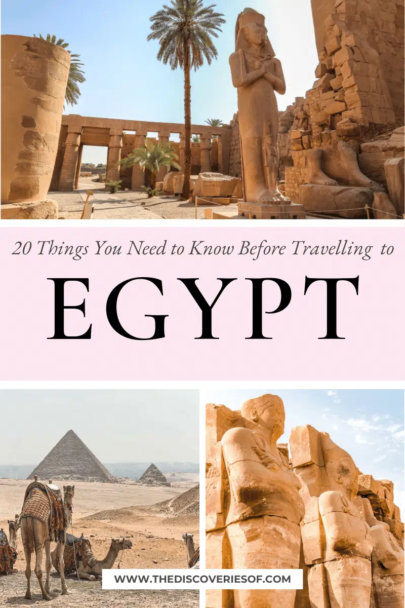 Egypt Travel Tips: 20+ Things You Need to Know Before Travelling to Egypt