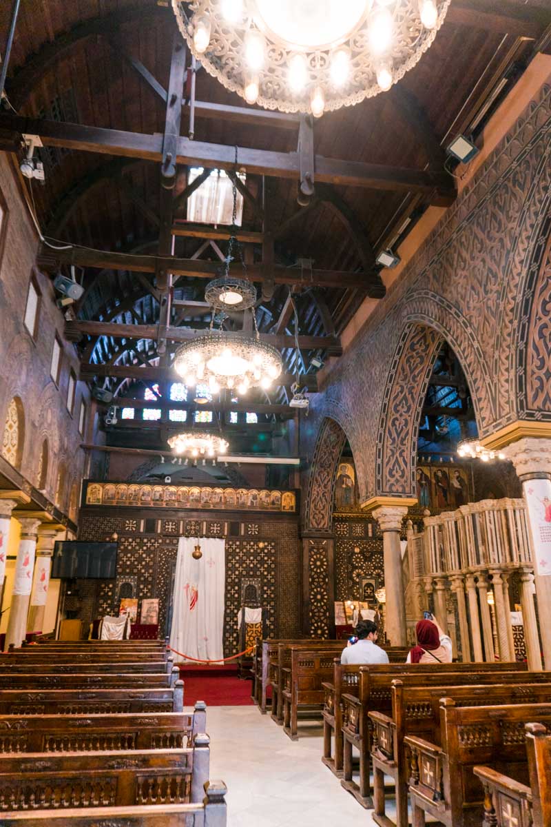 Hanging Church Coptic Quarter - Cairo, Egypt