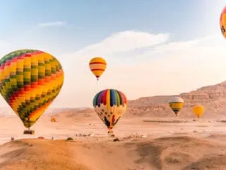 Hot Air Ballooning in Valley of the Kings - Luxor