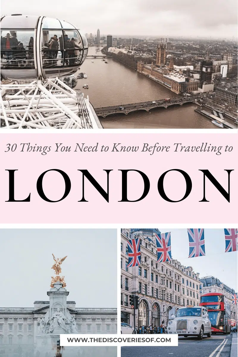 London Travel Tips 30 Things You Need to Know Before Travelling to London