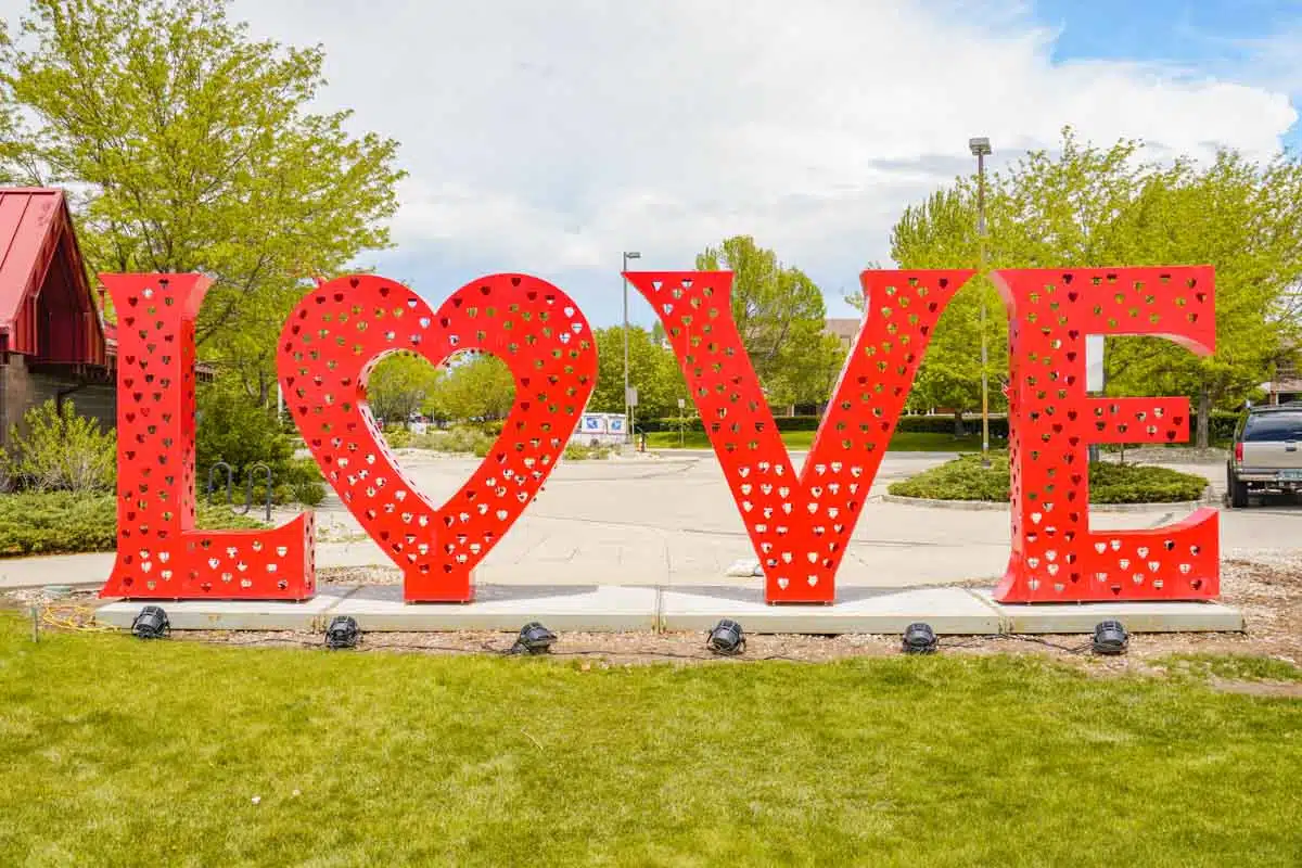 Love Sign Loveland CO-