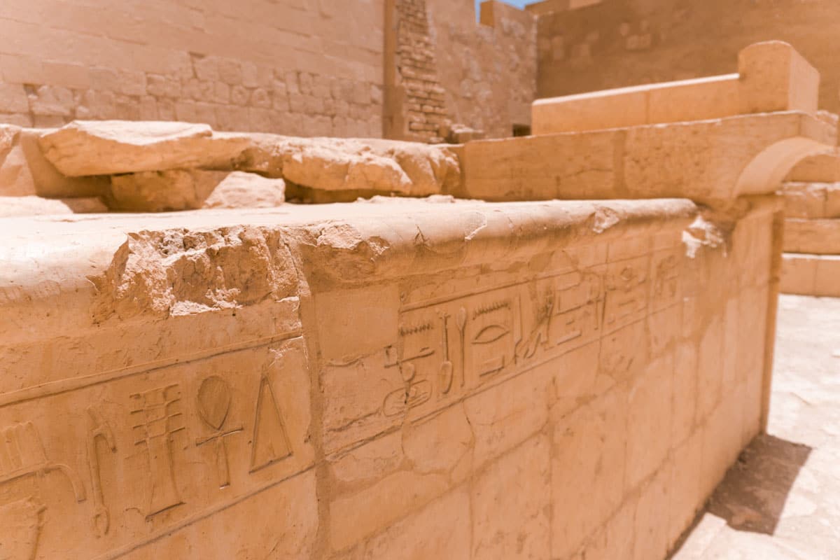 Sun Cult Complex - Mortuary Temple Hatshepsut in Luxor