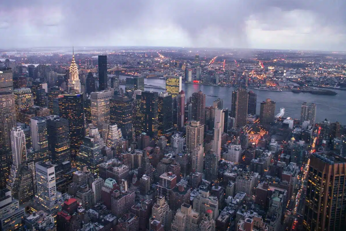 New York- View from Empire State Building