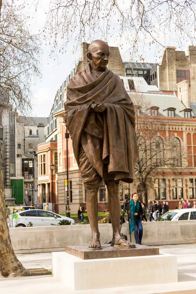 Parliament Square Mahātmā Gandhi