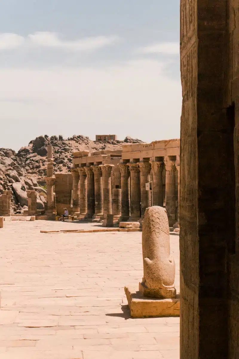 Forecourt, Philae Temple