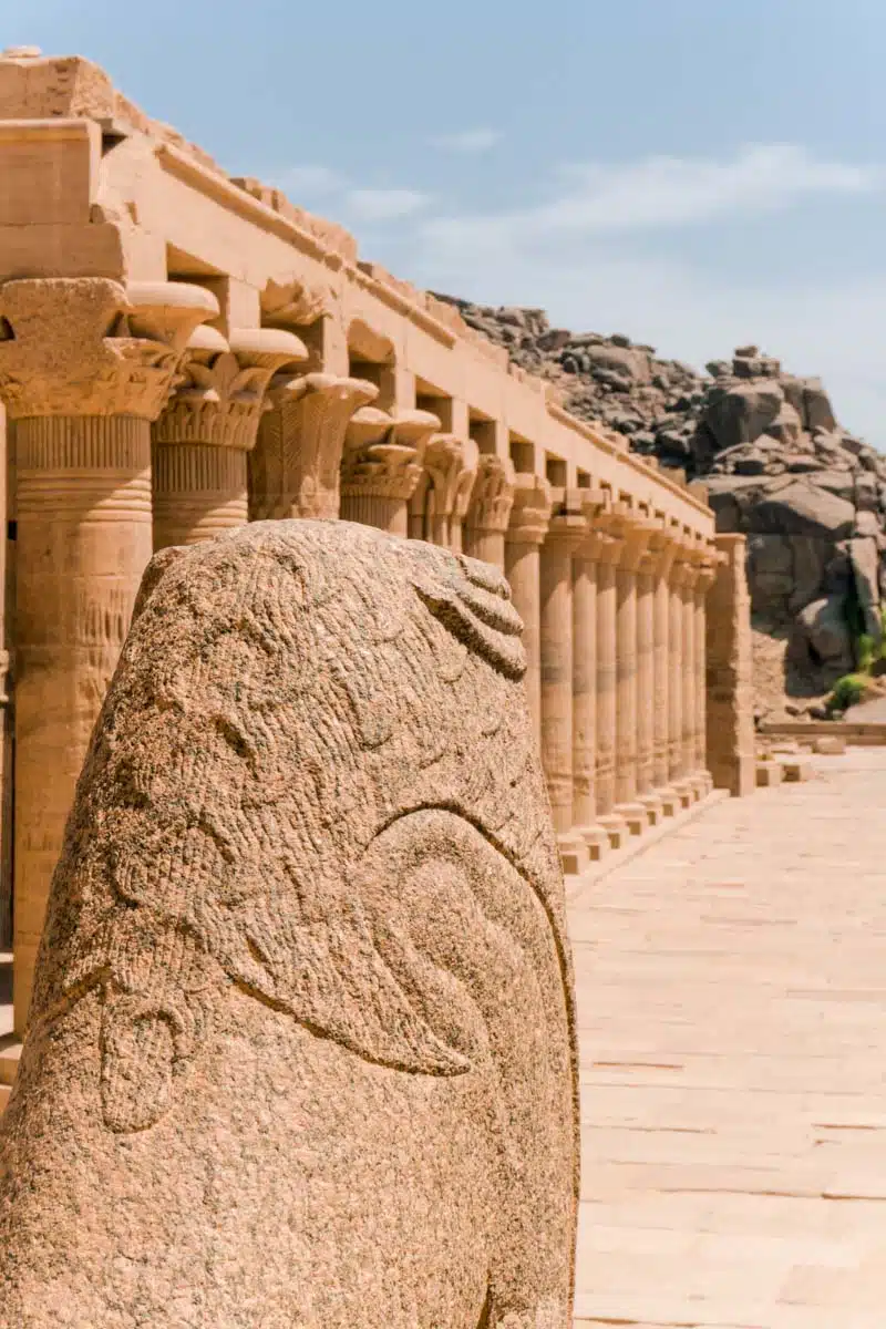 Forecourt, Philae Temple