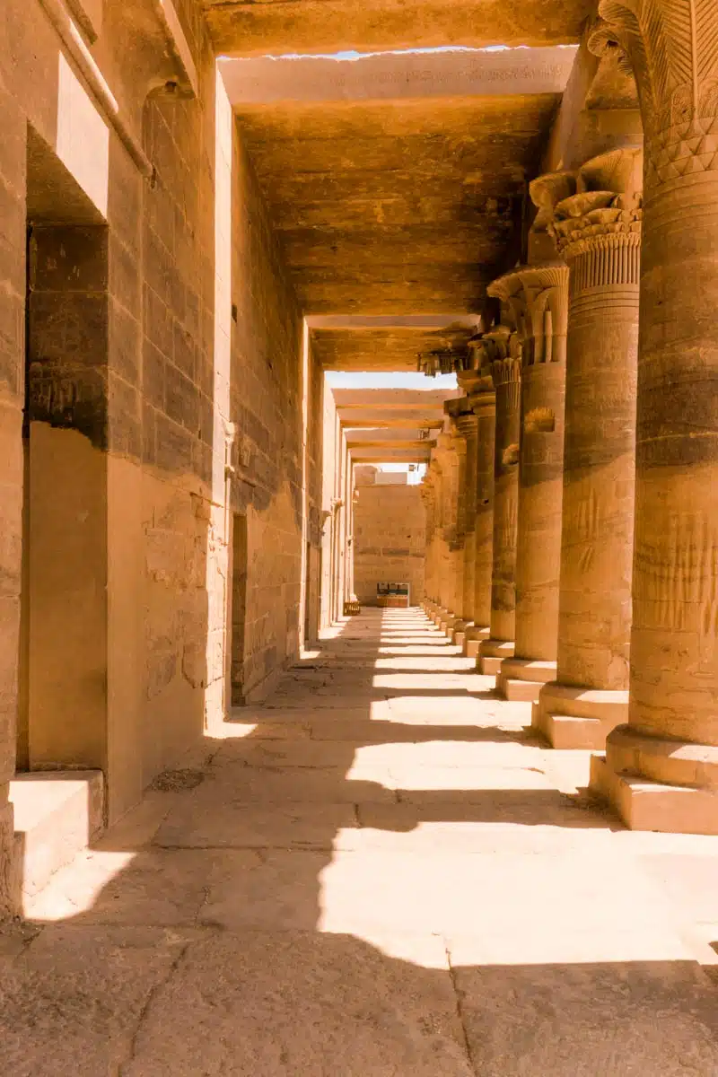 Forecourt, Philae Temple