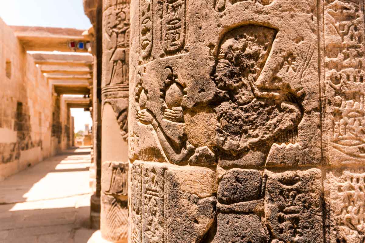 Forecourt, Philae Temple Aswan