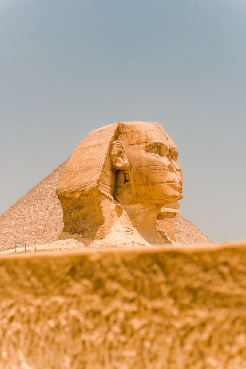 Sphinx and Pyramids of Giza Cairo, Egypt