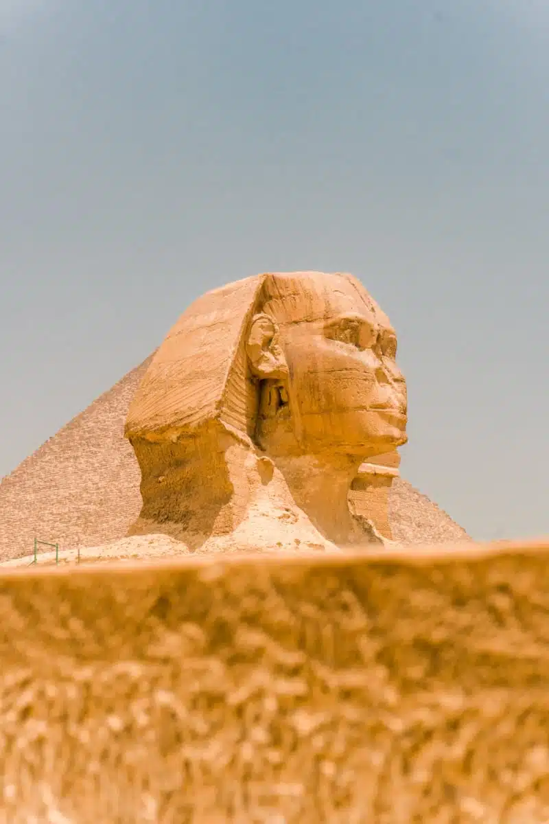 Cairo - Sphinx and Pyramid