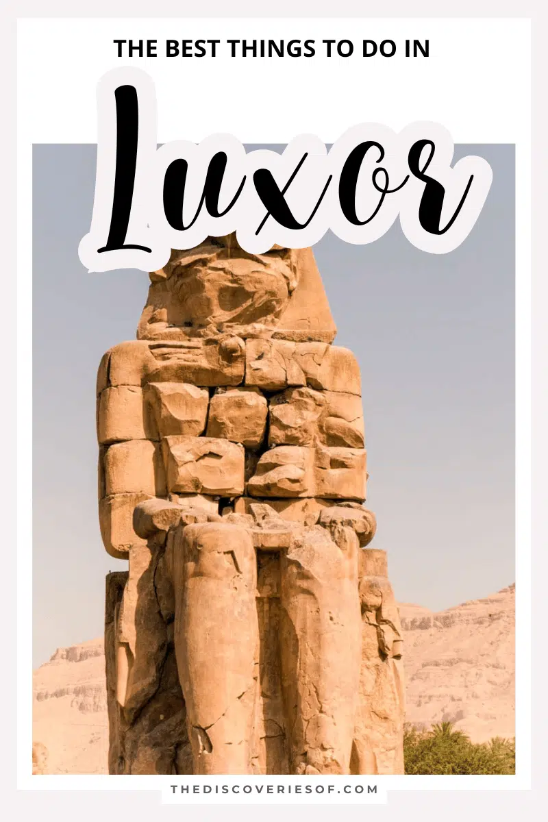 The Best Things to do in Luxor