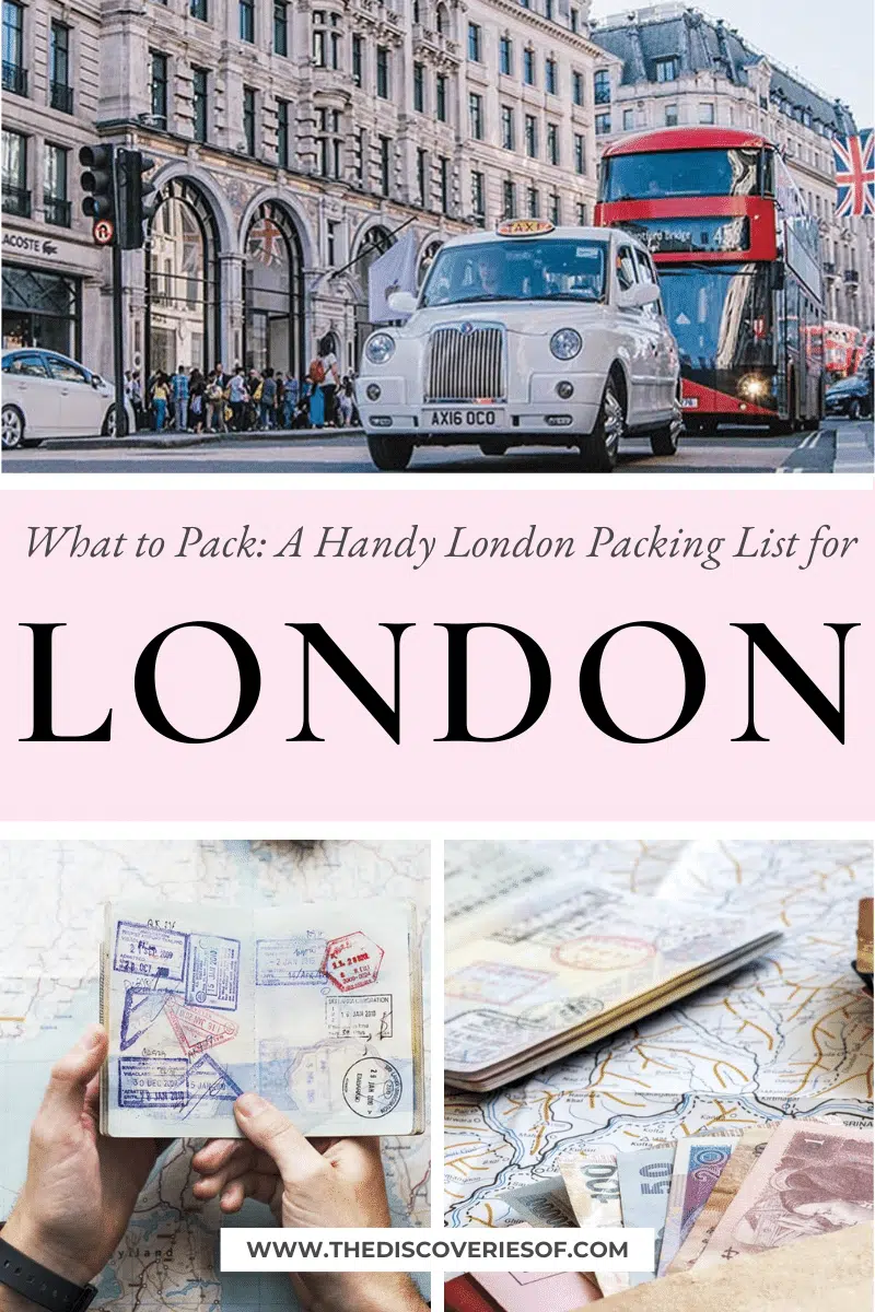 What to Pack A Handy London Packing List for