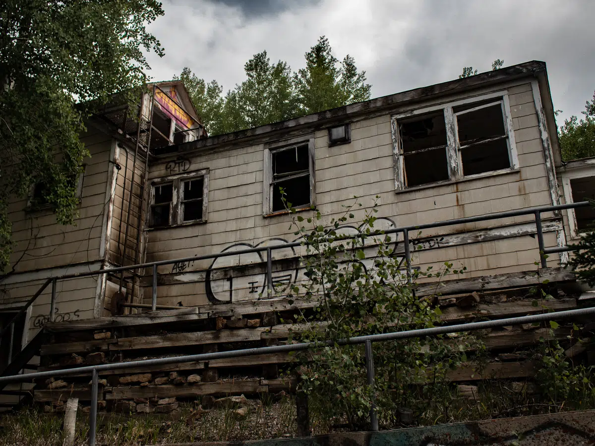 Ghost town of Gilman, Colorado