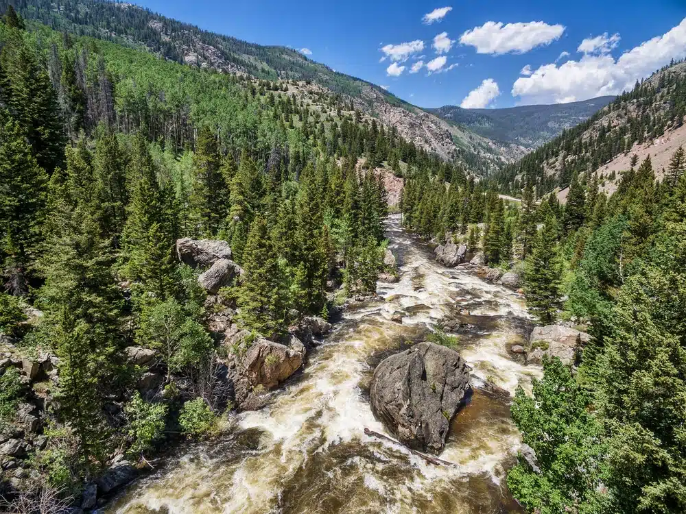 Cache La Poudre River Canyon