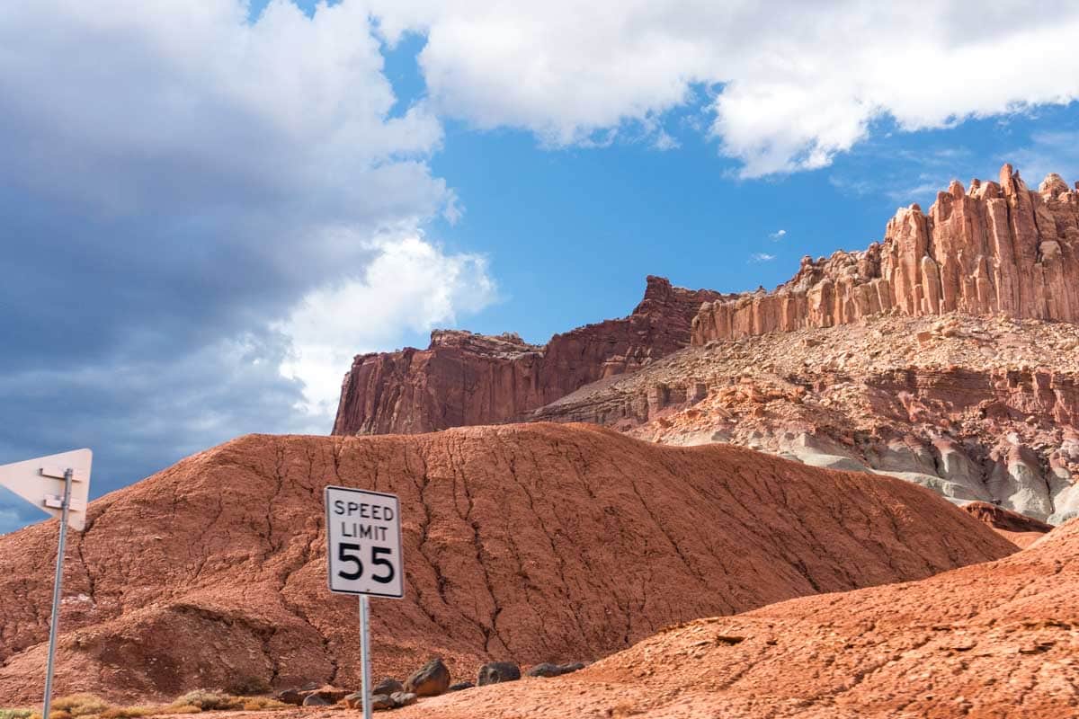 Highway 24 Scenic Drive Capitol Reef