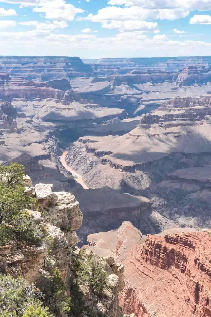 Grand Canyon - South Rim Trail Monument Creek Vista