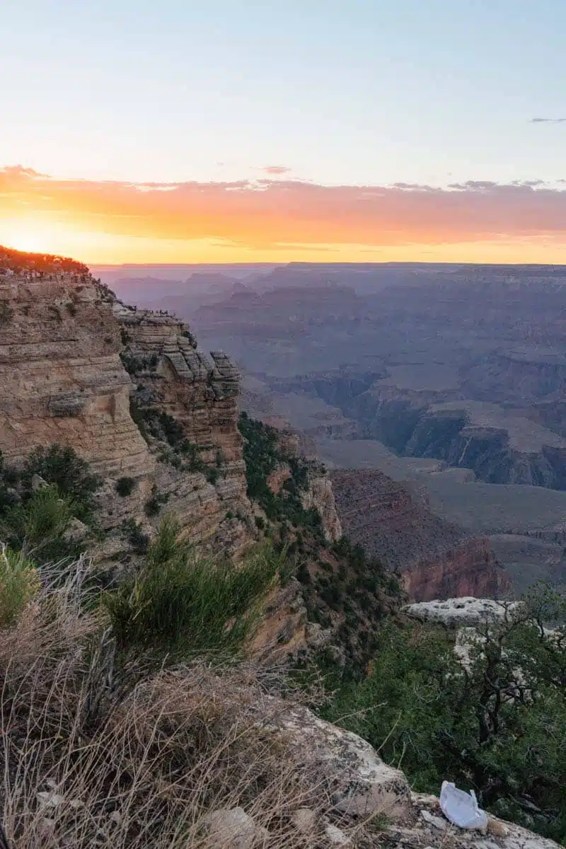 Grand Canyon - Sunset from Mather Point