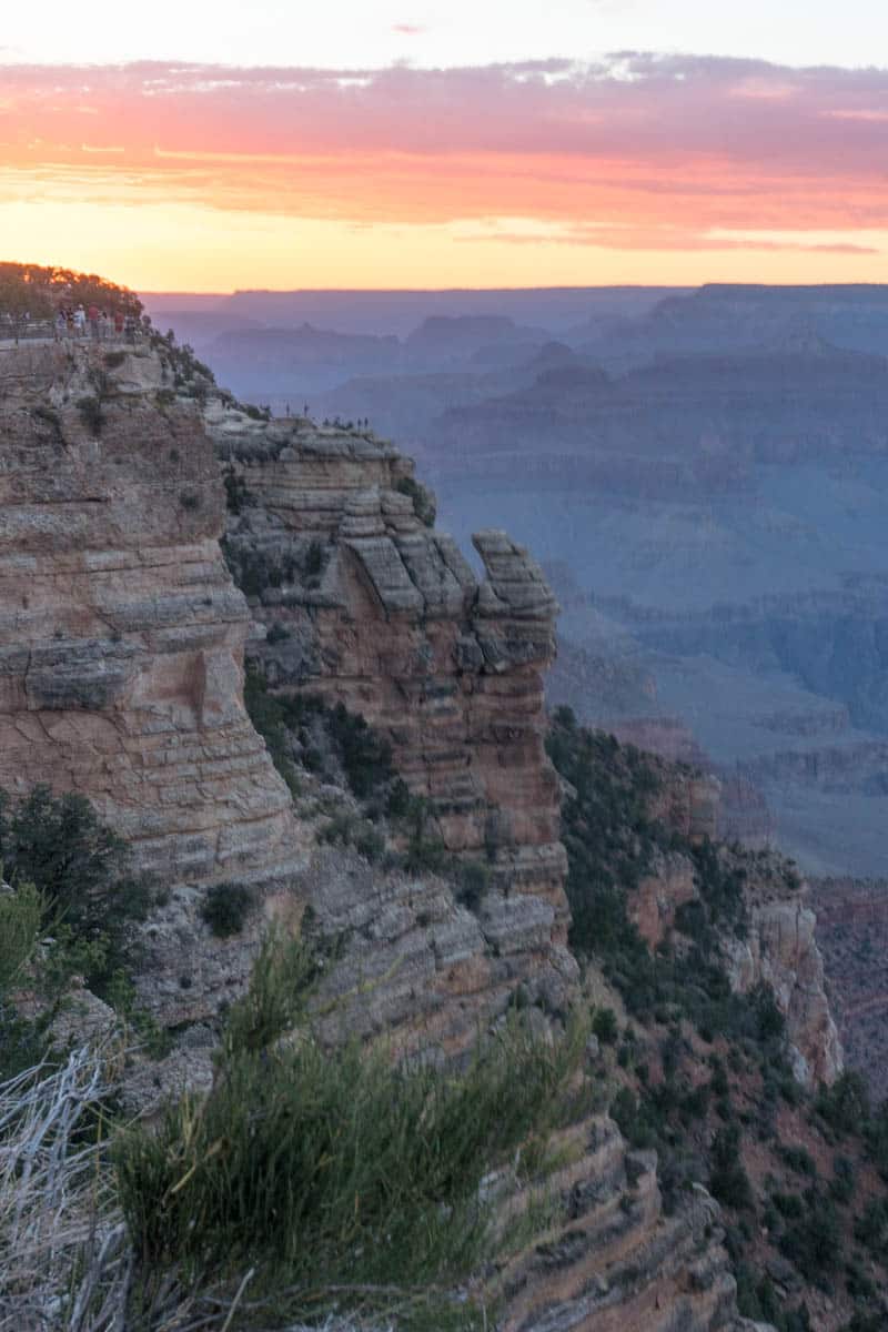 Grand Canyon - Sunset from Mather Point