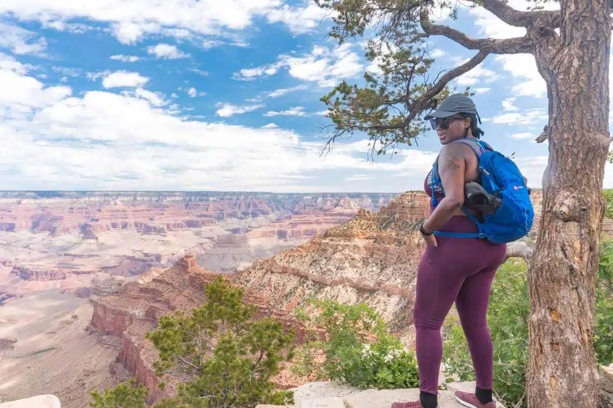 Julianna  Barnaby at Grand Canyon - South Rim