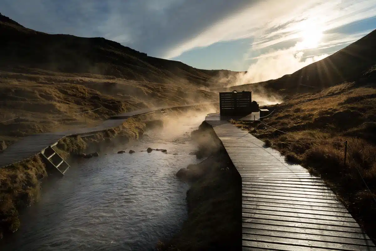 Reykjadalur Steam Valley