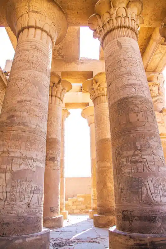 Ruins of the Temple of Kom Ombo, Egypt