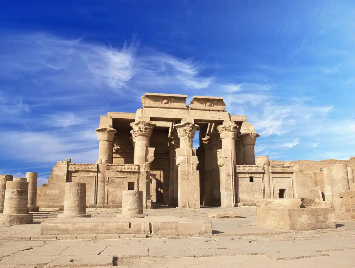 Ruins of the Temple of Kom Ombo, Egypt